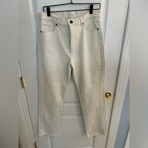 Loft Off-white Jeans Size 8/29